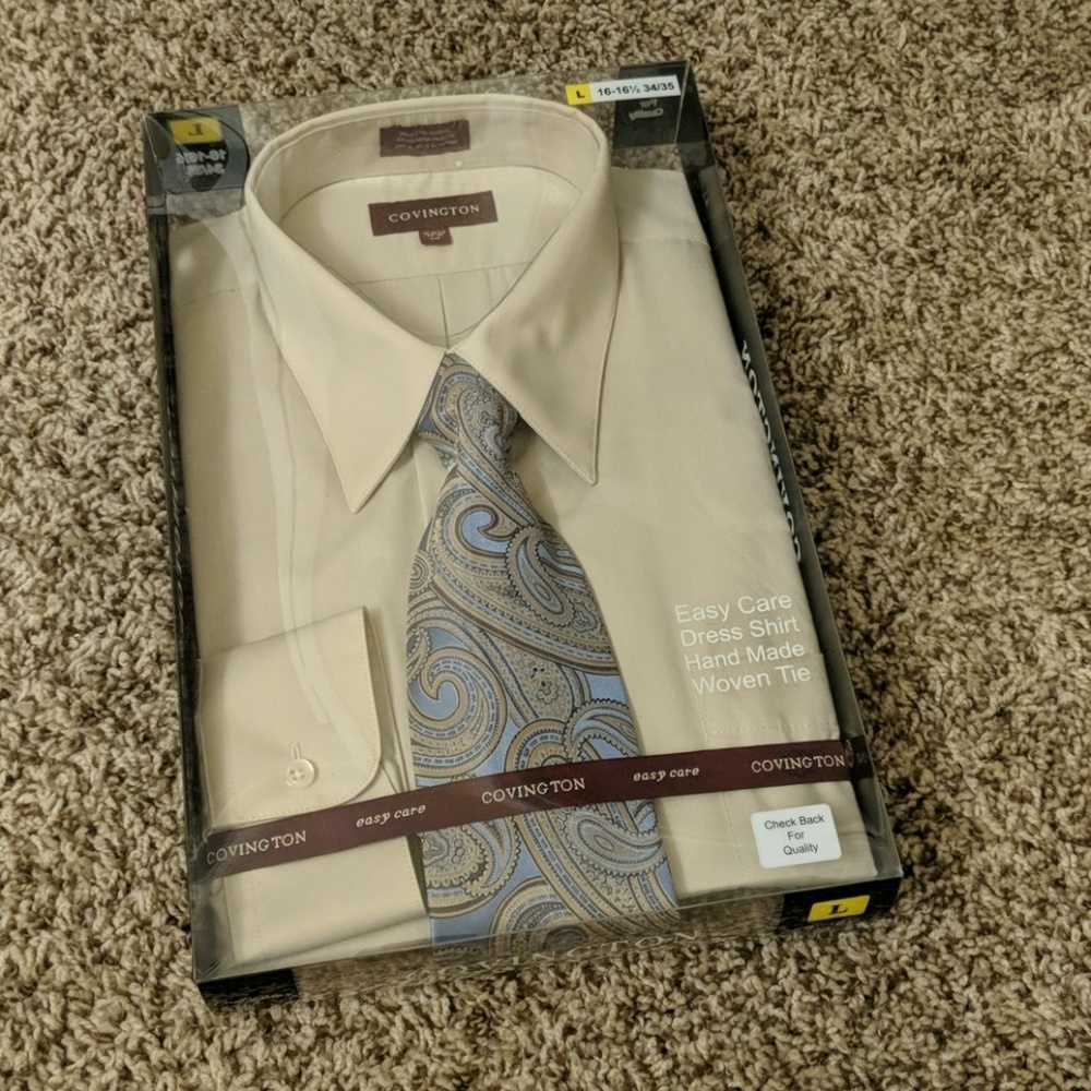 Covington Shirt/Tie Set
